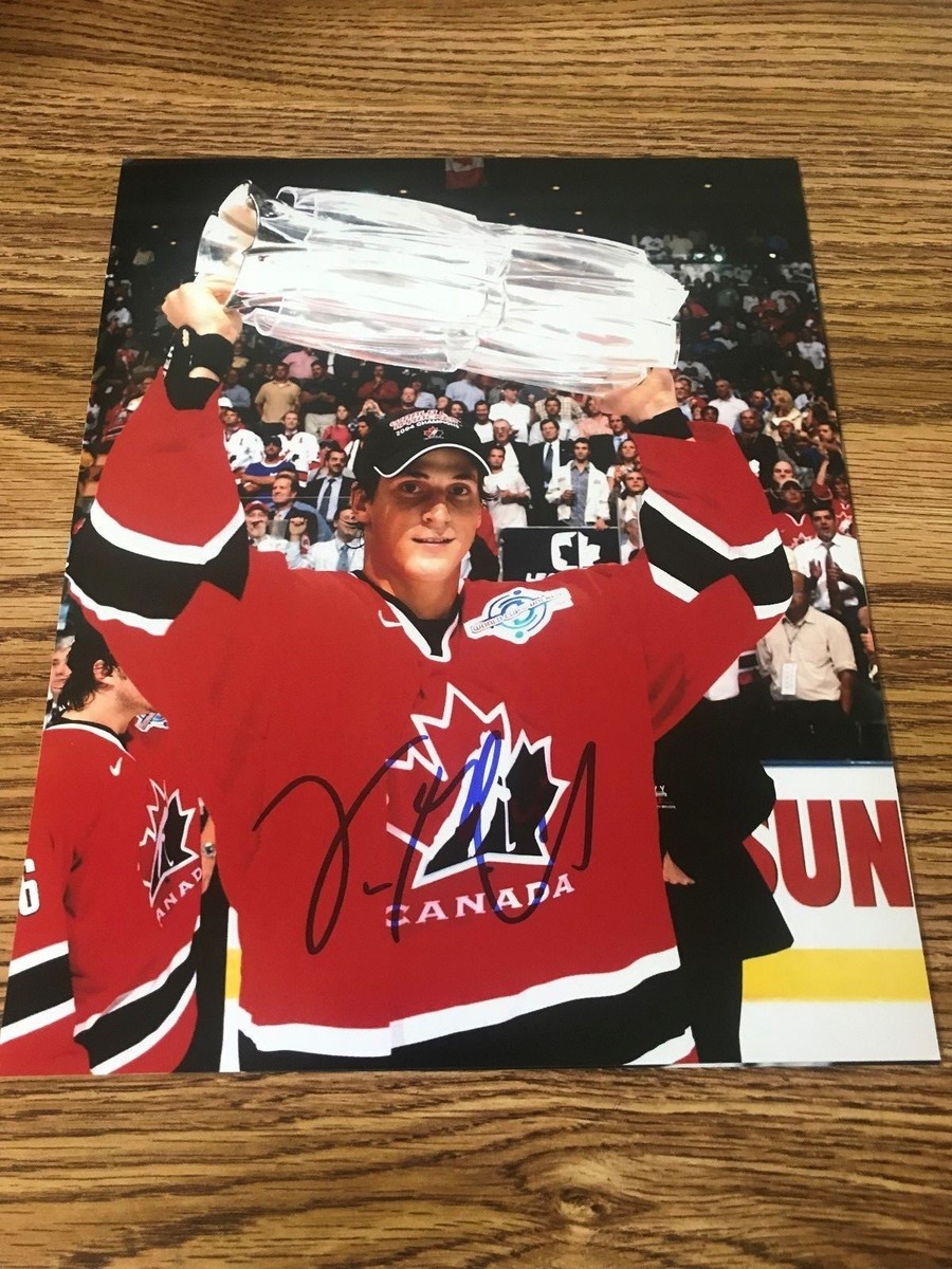 Vincent Lecavalier Autographed 8x10 Photo LA Kings Flyers Lightning Canada