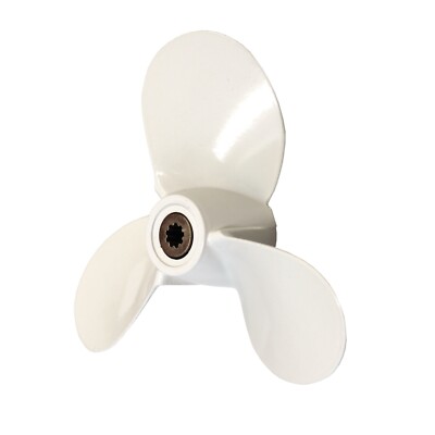 Propeller 7 1/2 x 8 für Yamaha 4 5 6 PS 1-Zyl. 9-Zähne Bootspropeller Aluminium