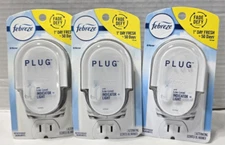NEW Febreze Plug In Scented Oil Warmer w/indicator light - Lot of 3 Wall plug