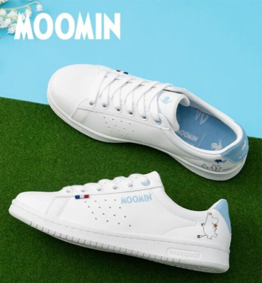 le coq sportif Moomin Collabo 80th Anniversary Sneakers LA ROLAND