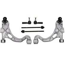 Control Arms 6 Pc Tie Rod Ends Suspension For Buick Cadillac Oldsmobile