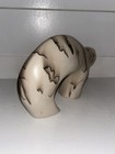 Native American Navajo Hand-Painted Indian Bear Ceramic Horse Hair Art Decor — photo 6