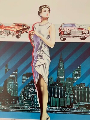 CLASSIC REFLECTIONS☆1978年ヴィンテージポスター☆ AMERICAN CLASSIC CARS BY HIDEAKI KODAMA, AUTHENTIC 1986 POSTER | eBay