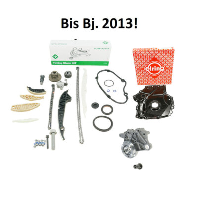 Steuerkettensatz INA+Versteller+Deckel für VW 1.8 2.0 TSI 559019640 06H103144J 0