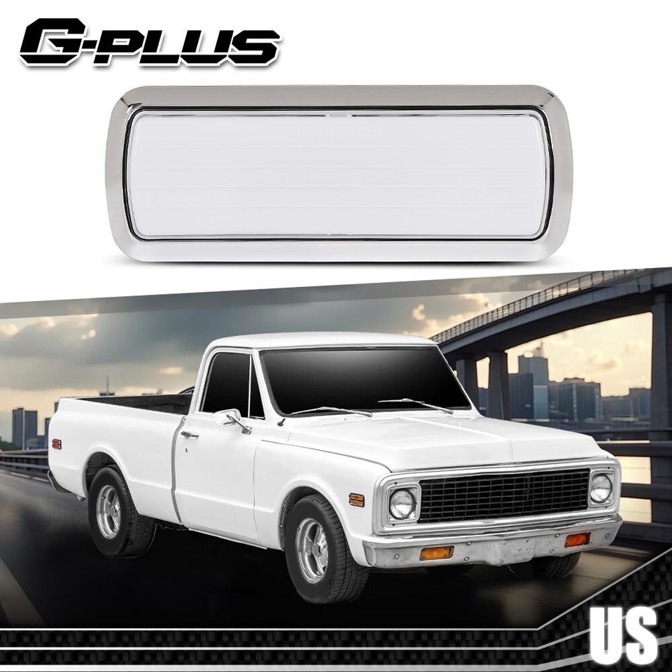 Led Dome Truck Lights Dome Light Assembly With Chrome Base For 1960-1972 Chevy/GMC C/K 10 20 30 Pickup Trucks Chrome Interior Light For Classic Trucks - Foto 5