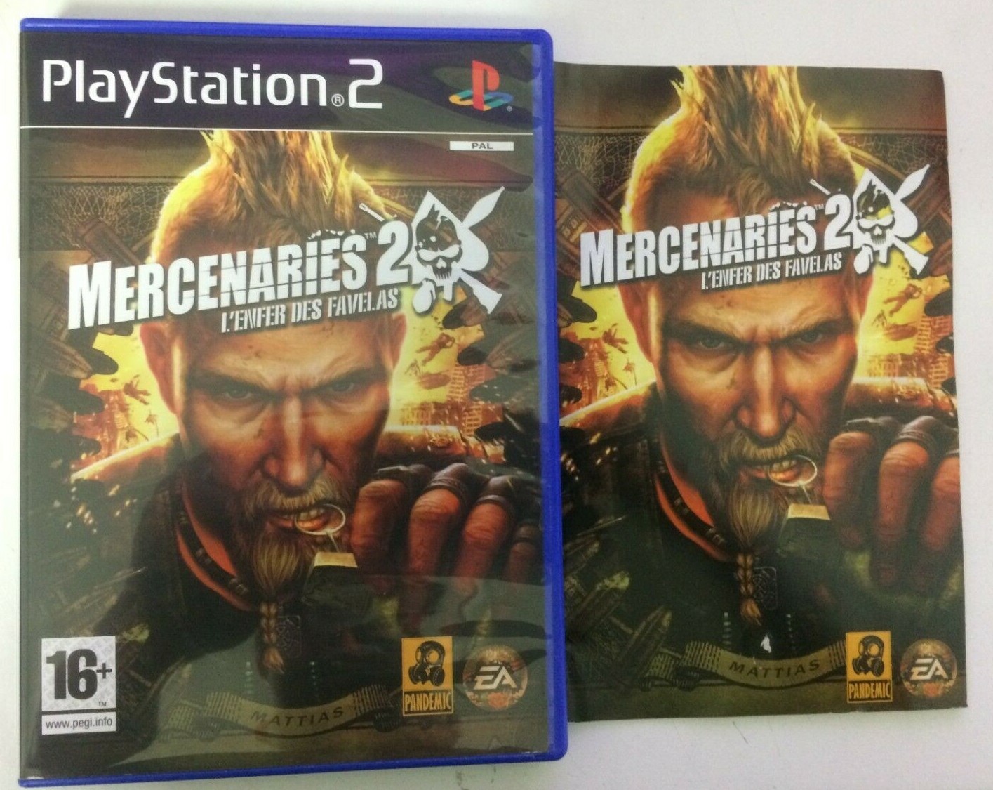 Mercenaries 2 L'Enfer des Favelas Ps2