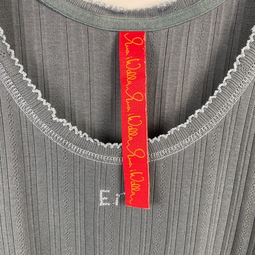 Ewa I Walla Ribbed Blue Sleeveles Top Tank Size M - Picture 12 of 19