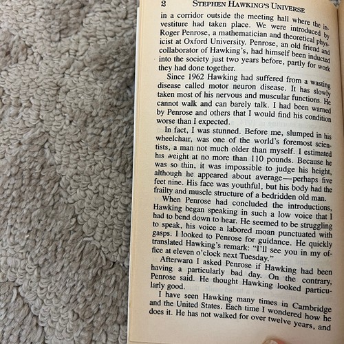 Stephen Hawking's Universe Science Paperback Book by John Boslough Avon 1989 - Picture 13 of 17