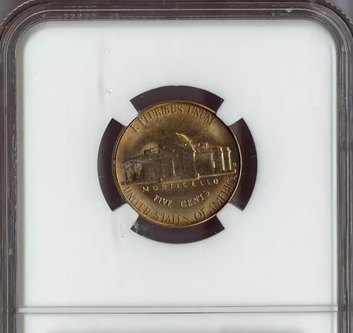 1947-S Jefferson Nickel NGC MS65 6FS - Foto 2 di 2