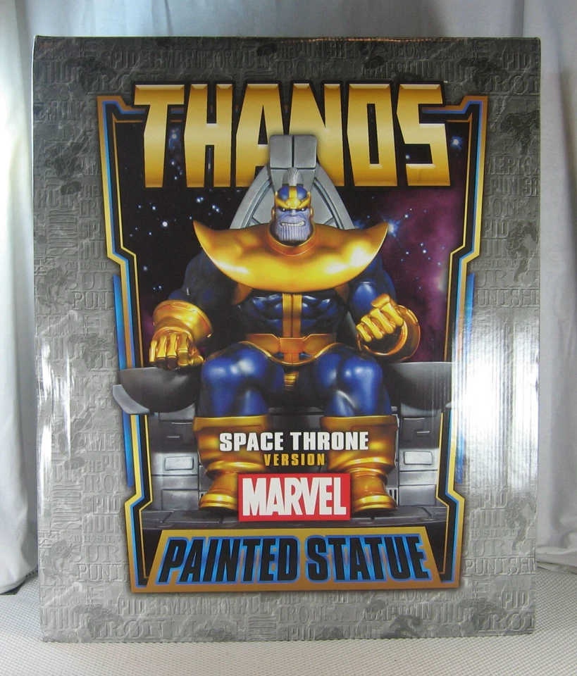 Estatua Thanos on Space Throne 287/600 Bowen Designs Marvel Avengers TOTALMENTE NUEVA  Foto 2 de 4