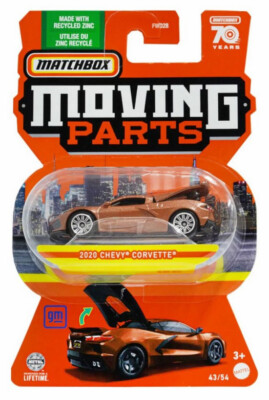 Matchbox FWD28-HLG28 Chevrolet Corvette C8 kupfer metallic 2020 - Moving Parts 