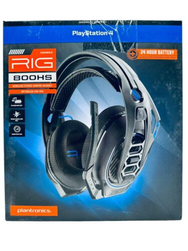 Plantronics RIG 800HS Wireless Stereo Gaming Headset for PlayStation 4 - Picture 1 of 4