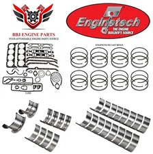 Chevy Chevrolet GMC 327 350 5.7 SBC 1968 - 1985 Enginetech Rering Rebuild Kit 