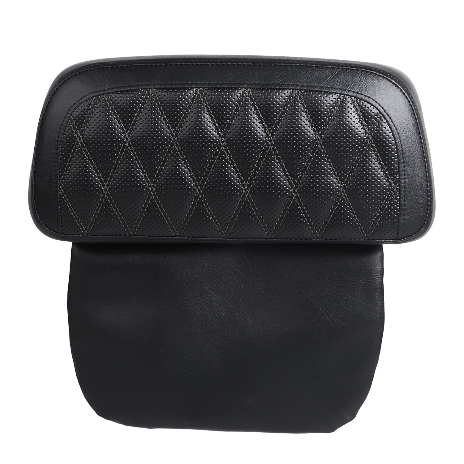 TCMT Beifahrersitz Für Harley Touring Modelle 2009-2023 - Flachdesign In Schwarz