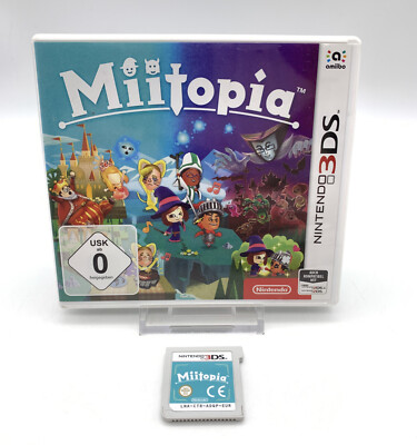 Miitopia (Nintendo 3DS) Spiel inkl. OVP [Zustand Gut]