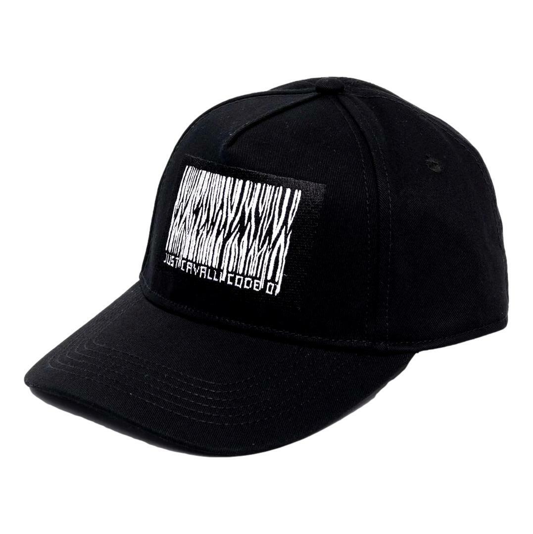 NWT JUST CAVALLI BLACK BASEBALL CAP WITH LOGO S03TC0047  display picture 2