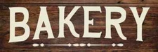 Bakery Kitchen Cooking Rustic Looking Wood Sign Wall Décor Gift B3-06180028059