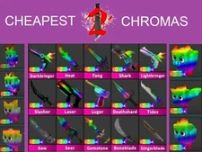💎CHEAP💎 Roblox Murder Mystery 2 MM2 Chroma Godly Knives Guns 🔥FAST DELIVERY🔥