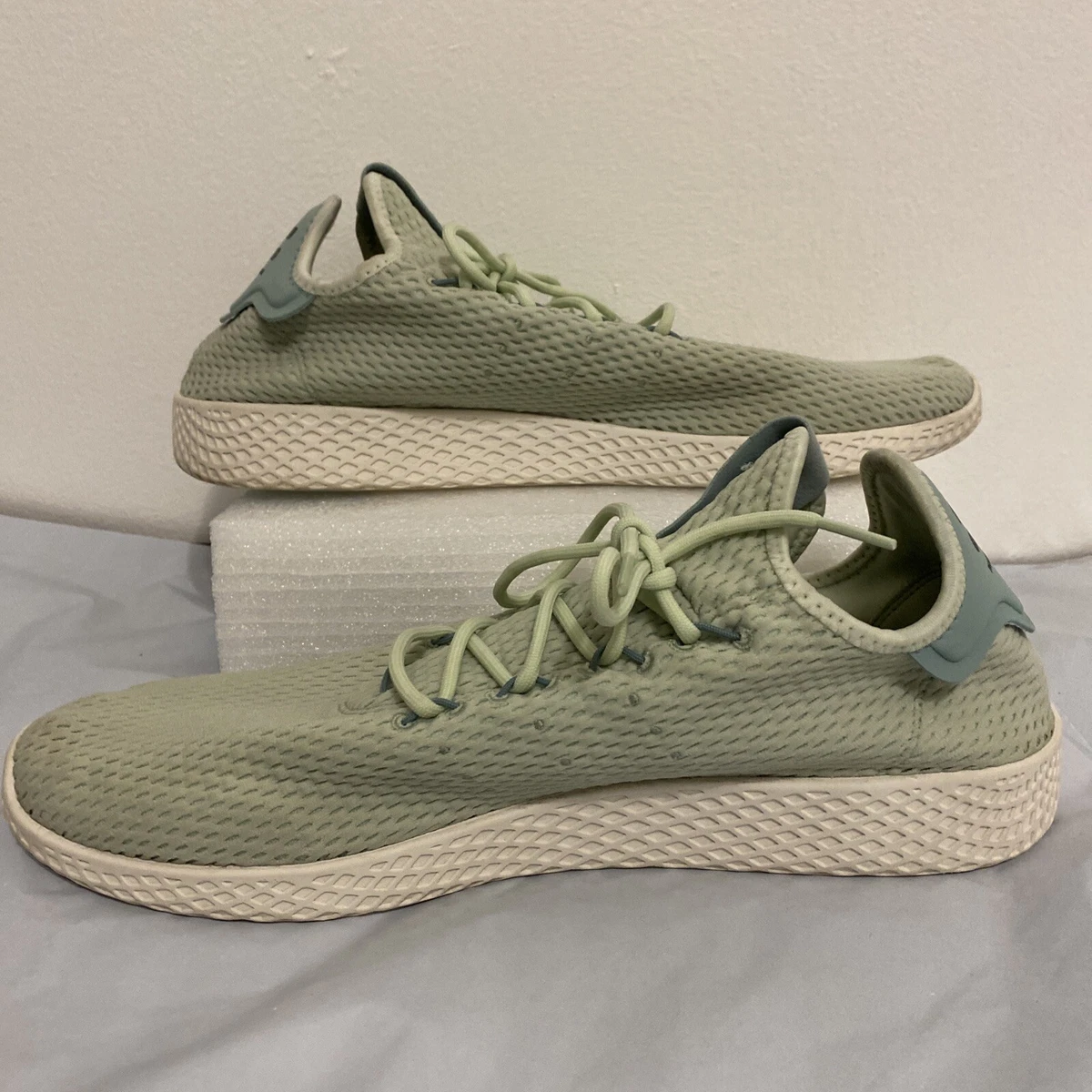 Adidas Tennis Hu Pharrell Linen Green