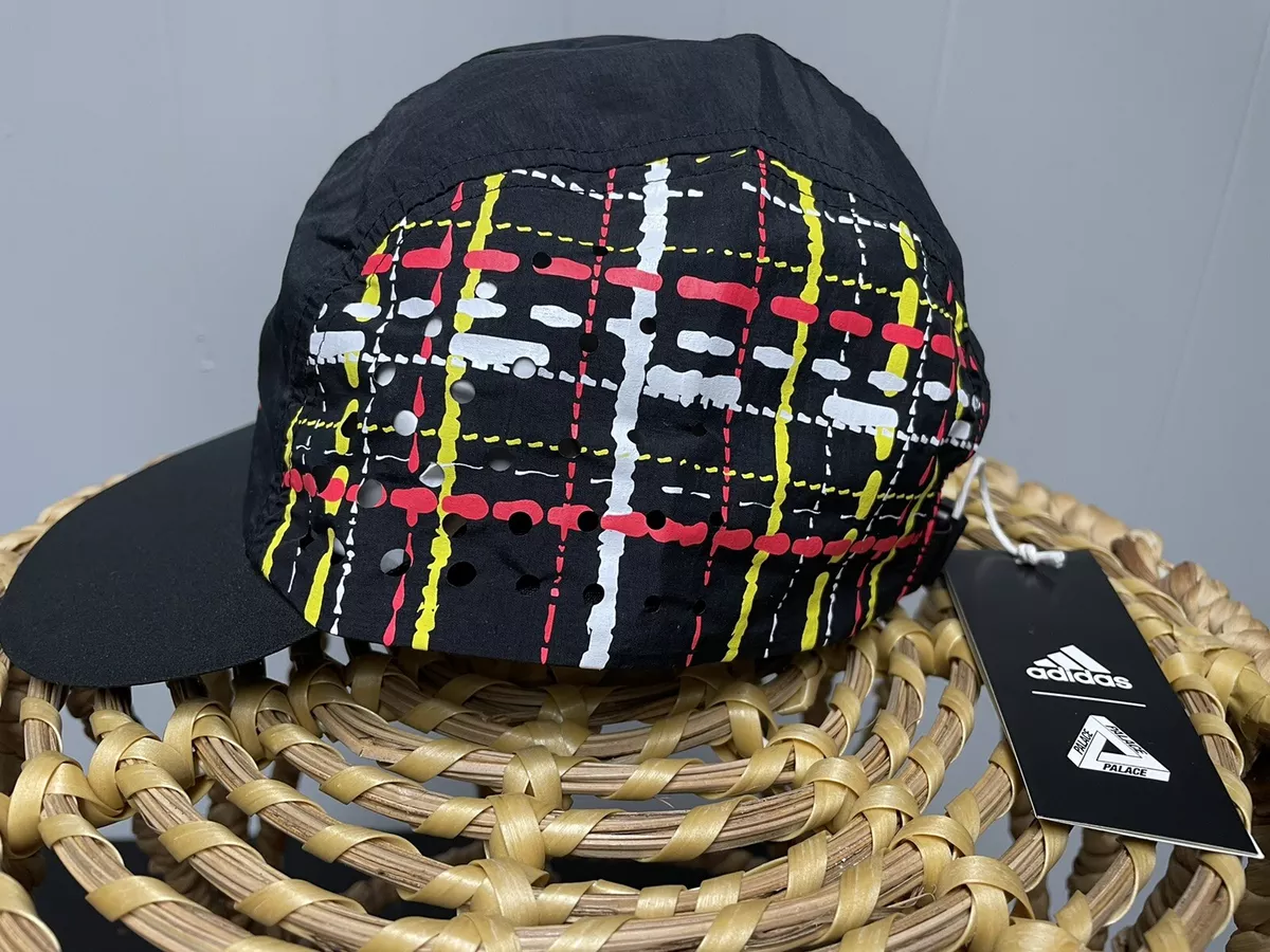 Adidas Palace Skateboards Running Cap Hat Black Multicolor | eBay