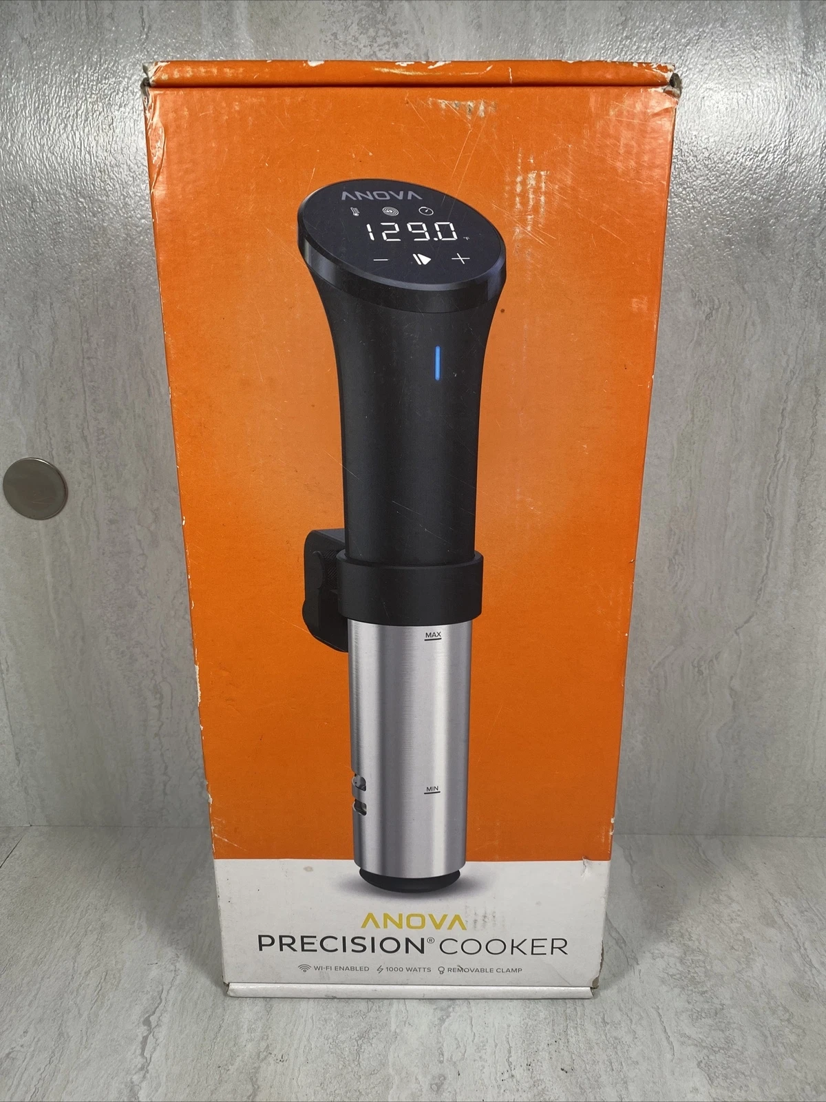 Anova Culinary AN500-US00 Sous Vide Precision Cooker (WiFi), 1000 Watts - Sealed