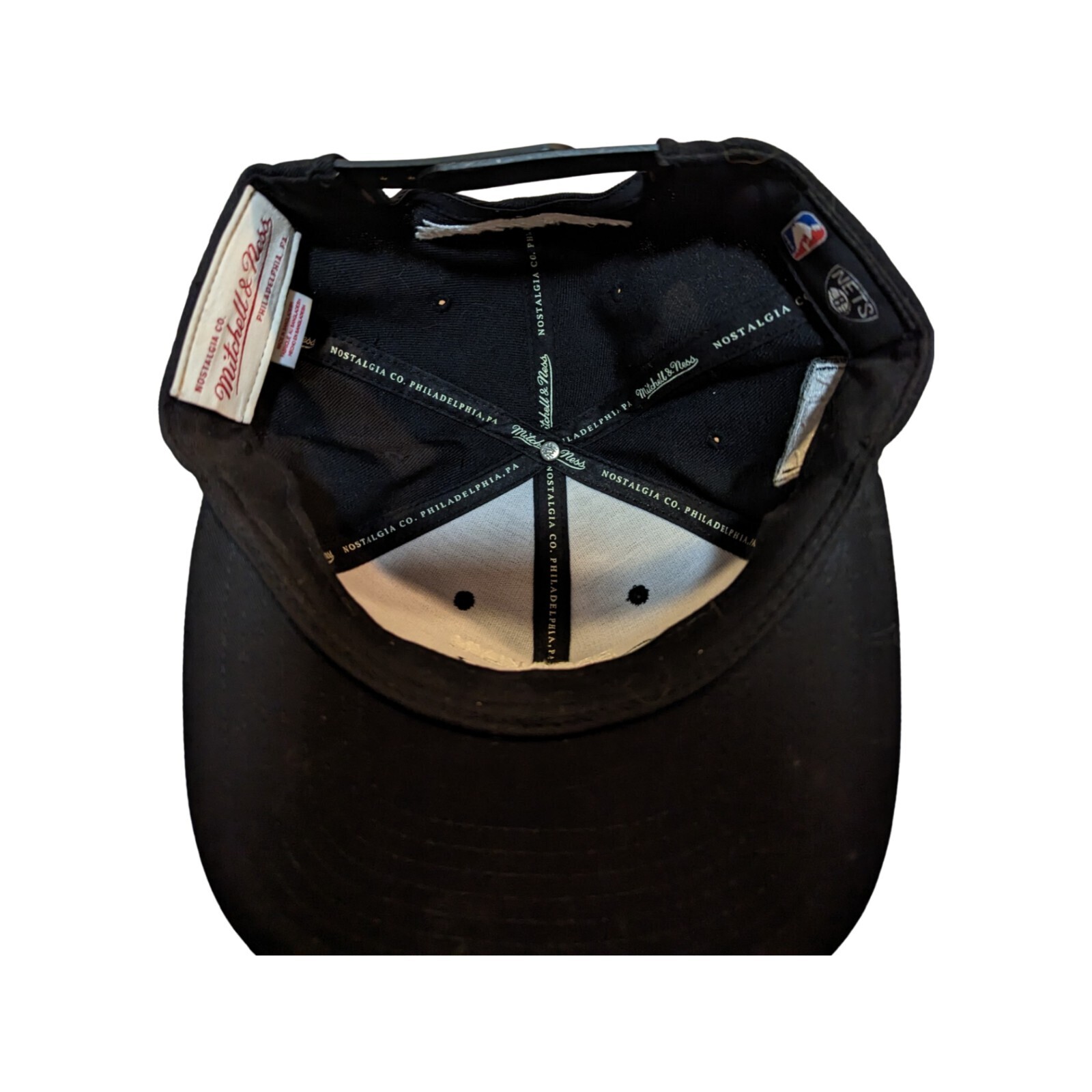 Brooklyn Nets Mitchell & Ness Snapback Hat Cap Bl… - image 5