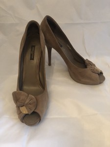 louis vuitton open toe heels