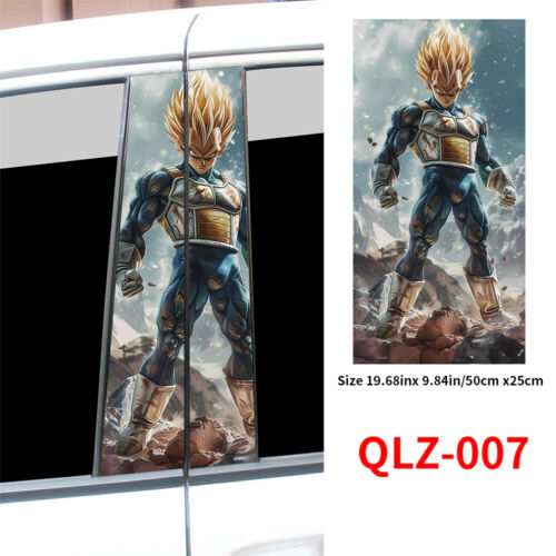 2x GOKU Pegatinas Coche Auto Pilar B Puertas Pilar Vinilo Calcomanía Accesorio - Imagen 22 de 26