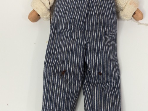 2 Marionette String Puppets Boy & Girl 11'' Tall Conductor & Angel Paper Mache? - Picture 16 of 24