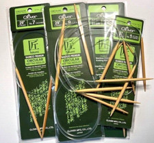 Takumi Bamboo Circular Knitting Needles US Sizes 1-6 You Pick