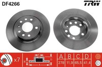 Bremsscheiben FüR Fiat Croma 194 Opel Signum CC Z03 Vectra C Z02 Ab 05-> 569115