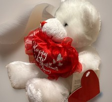 Dan Dee Collector's Choice Bear Plush Stuffed Animal Happy Valentine's Day NEW 
