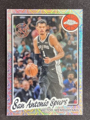 Victor Wembanyama 2025-26 Topps Flagship 1980-81 Chrome Mojo #TC-VW -z1
