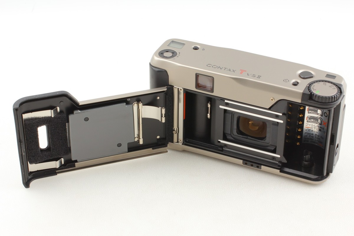 Top MINT /Strap] Contax TVS II Point & Shoot 35mm Silver