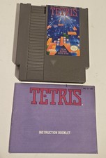 Vintage Nintendo NES TETRIS Game & Manual 1985 
