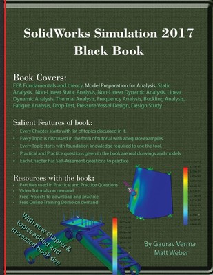 Gaurav Verma (u. a.) | SolidWorks Simulation 2017 Black Book | Taschenbuch