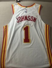 JALEN JOHNSON ATLANTA HAWKS AUTHENTIC JERSEY