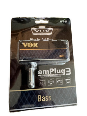 Vox AmPlug 3 Headphone Guitar Amplifier - Bass new AP3-BA