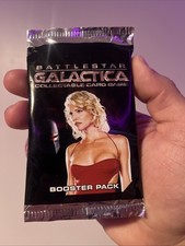 RARE Battlestar Galactica CCG Collectible Card Game BOOSTER PACK NEW SEALED