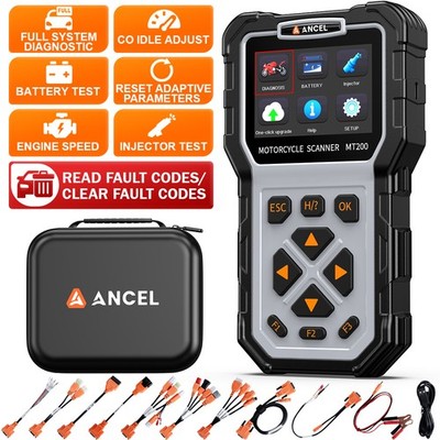 ATV Motorcycle Scanner Code Reader Battery Test Fit For BMW KTM HONDA SUZUKI PGO