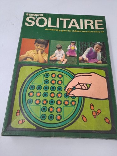 Berwick Solitaire Vintage Board Game Complete Set Family Fun T2870 SP22 - Picture 5 of 5