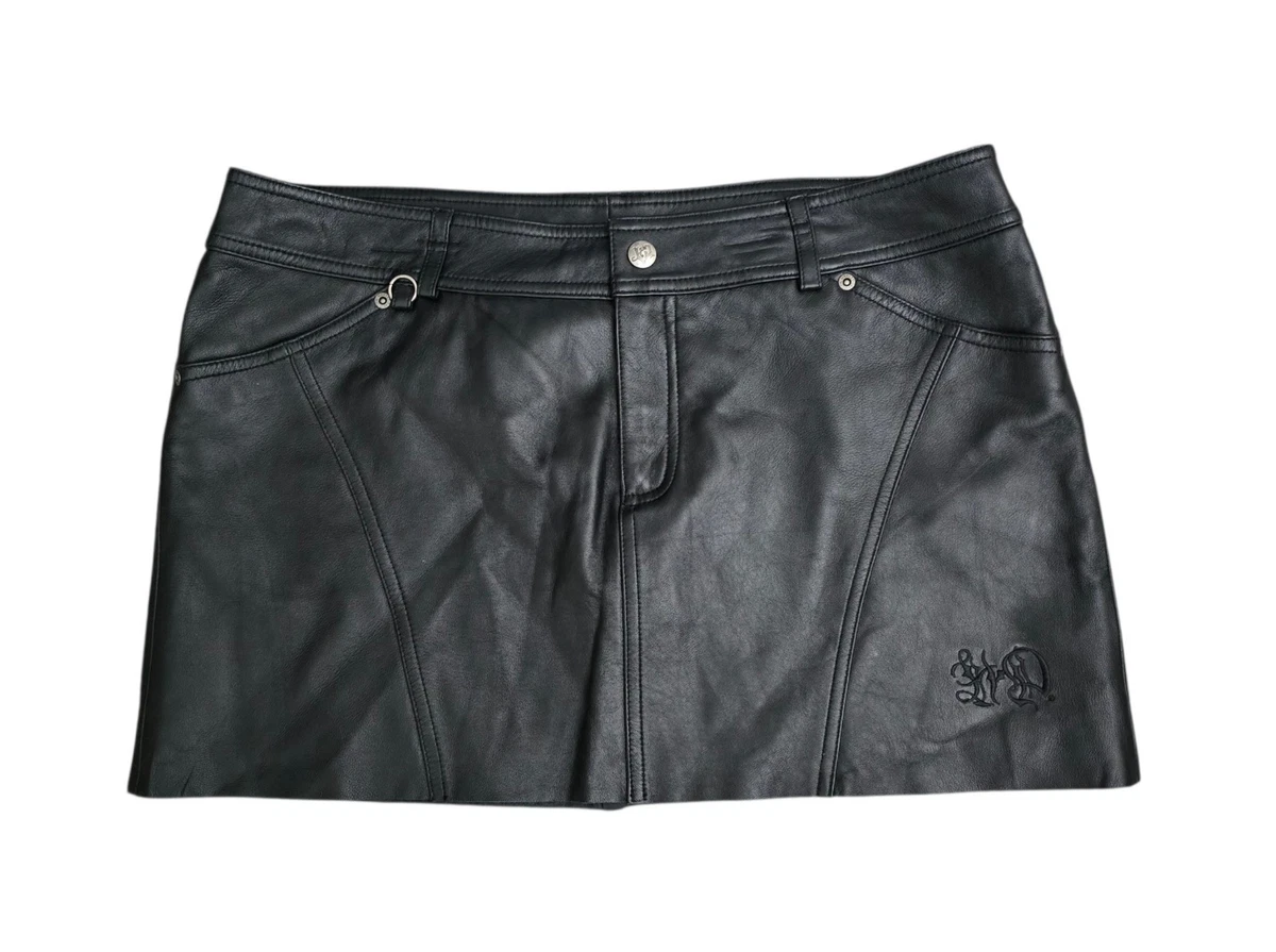 スカート AmeriSYNTHETIC LEATHER EMBROIDERY SKIRT AmeriSYNTHETIC LEATHER EMBROIDERY SKIRT 【公式通販】