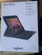 Logitech Slim Folio Keyboard Case for iPad 5th Gen. 2017 - Black 920008617 