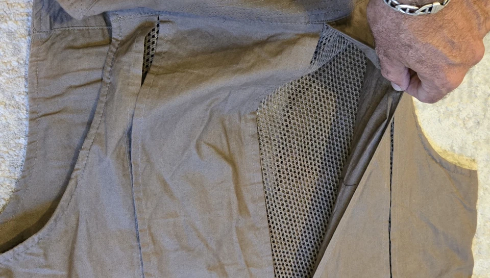 Humvee Hummer Vest Small Cargo Safari Photography Hiking Hunting Fishing - Image 4 of 4