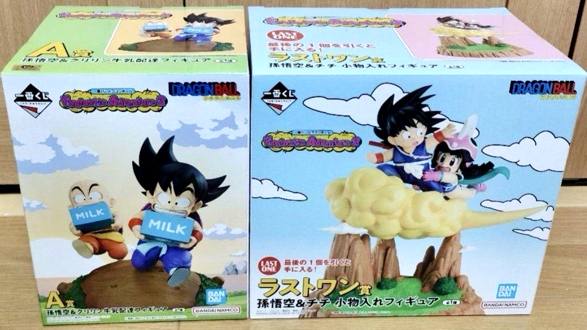 Dragon Ball Goku Krillin Chichi Figure Ichiban Kuji Fantastic