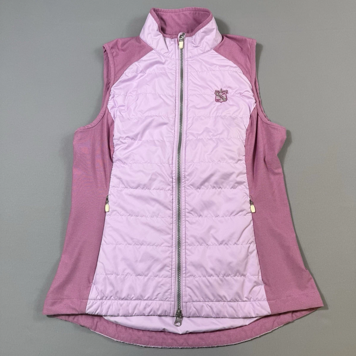 Gilet Sans Manches Matelassé Zero Restriction – Femme – Taille S – Rose – Golf
