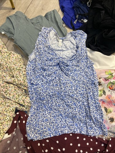 Maternity Clothes Bundle Size 12-14, 27 Items - Picture 2 of 18