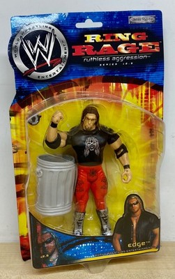 WWE - Edge Wrestling Figur - Jakks Ring Rage - Ruthless Aggression *Brandneu*