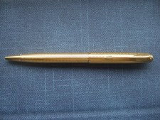 Vintage PARKER Sonnet Cascade Gold Plated Ballpoint Pen