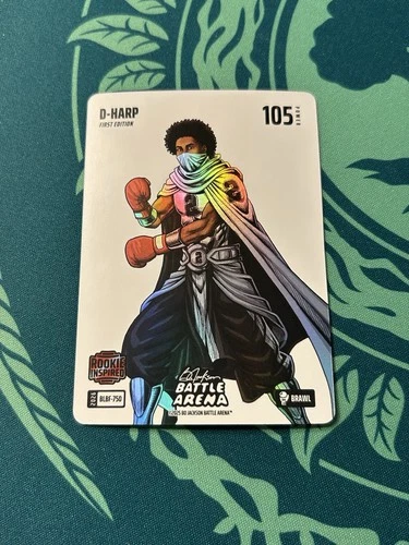 Dylan Harper D-HARP Brawl Blizzard Foil Bo Jackson Battle Arena 2026 Rookie